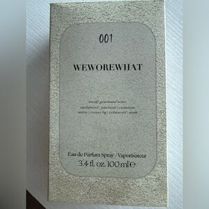 Perfume: WeWoreWhat 001 Eau de Parfum, 100 ml, brand new with box